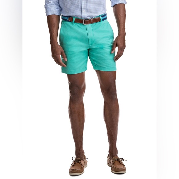 NWT Vineyard Vines Mens' Breaker Shorts Antigua Green - Picture 1 of 6